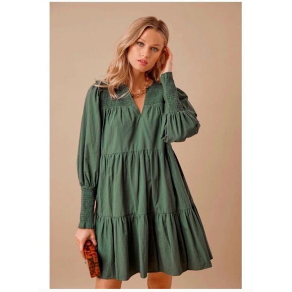 Pomander Place Dresses & Skirts - POMANDER PLACE CECI TIERED DRESS, SIZE S